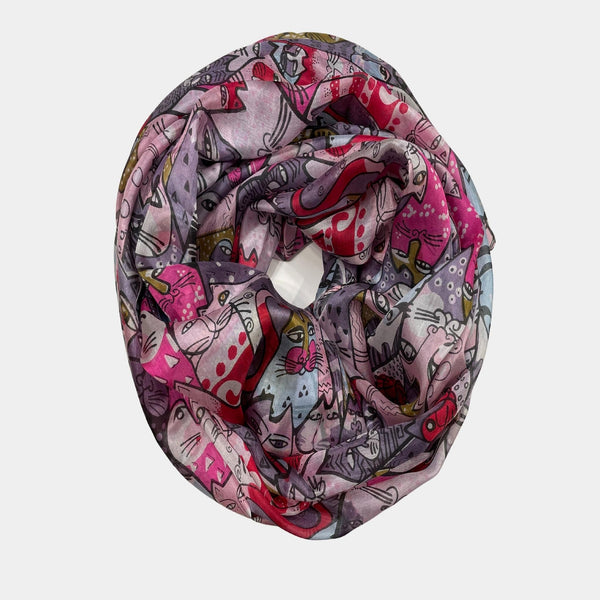 FOULARD CATS 