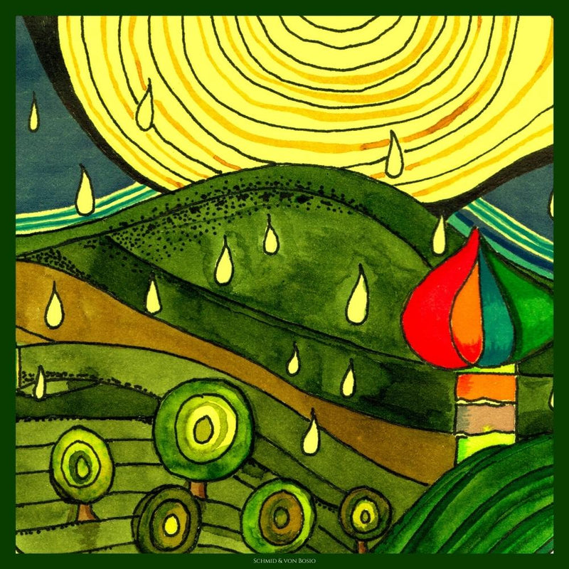 Foulard HUNDERTWASSER 