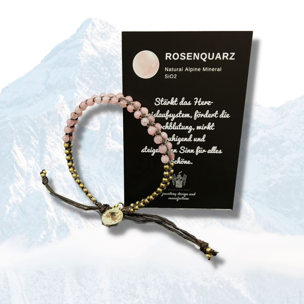 Rosenquarz Armband SCHMID & VON BOSIO 